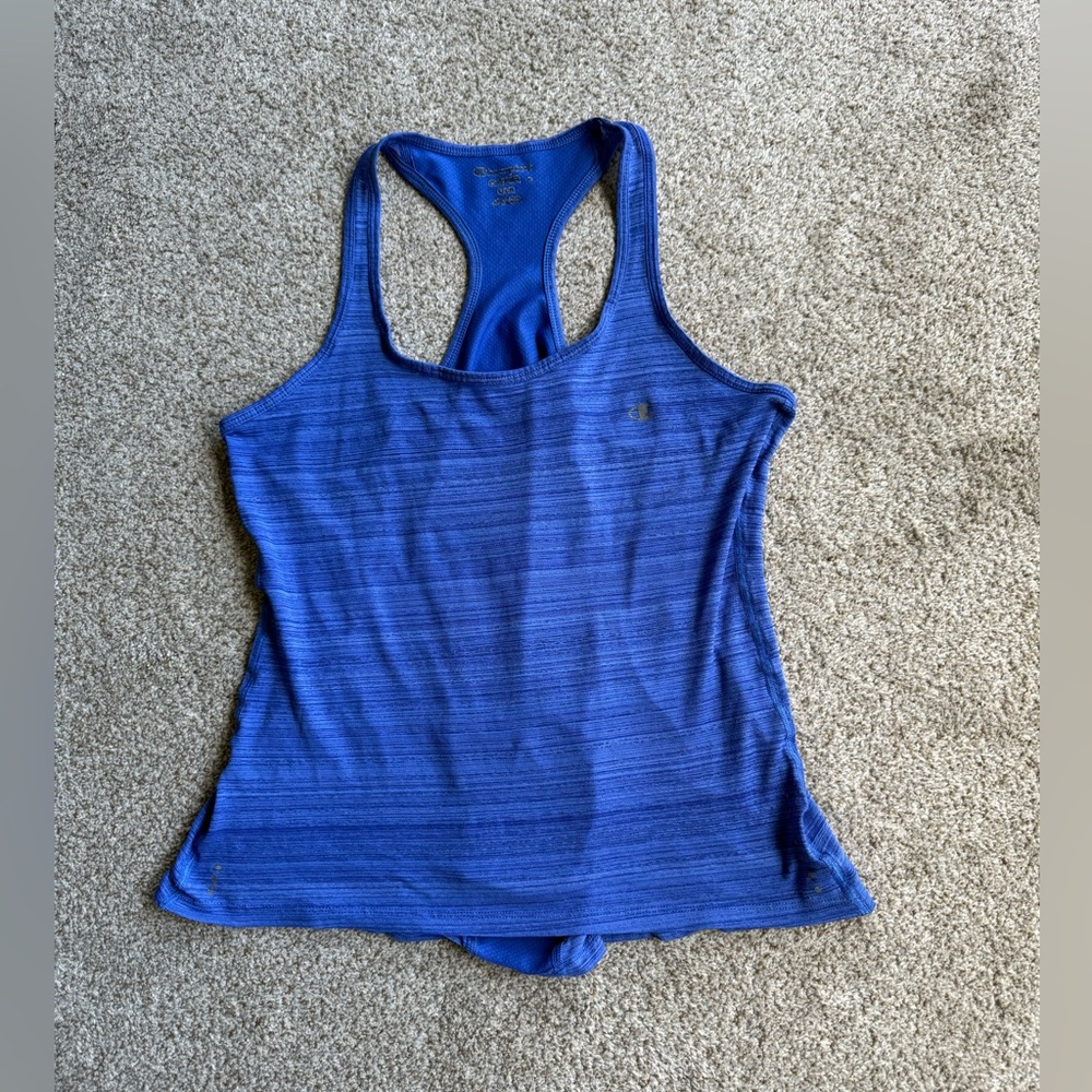 Champion Racerback Top Tank - Blue - Women’s Small
